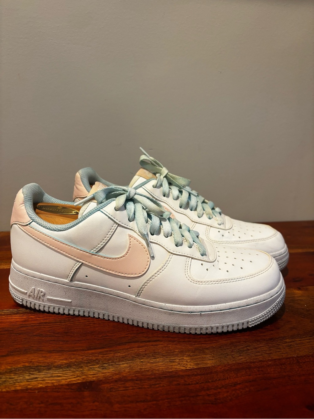 Nike Air Force One - pink/blue - 9.5